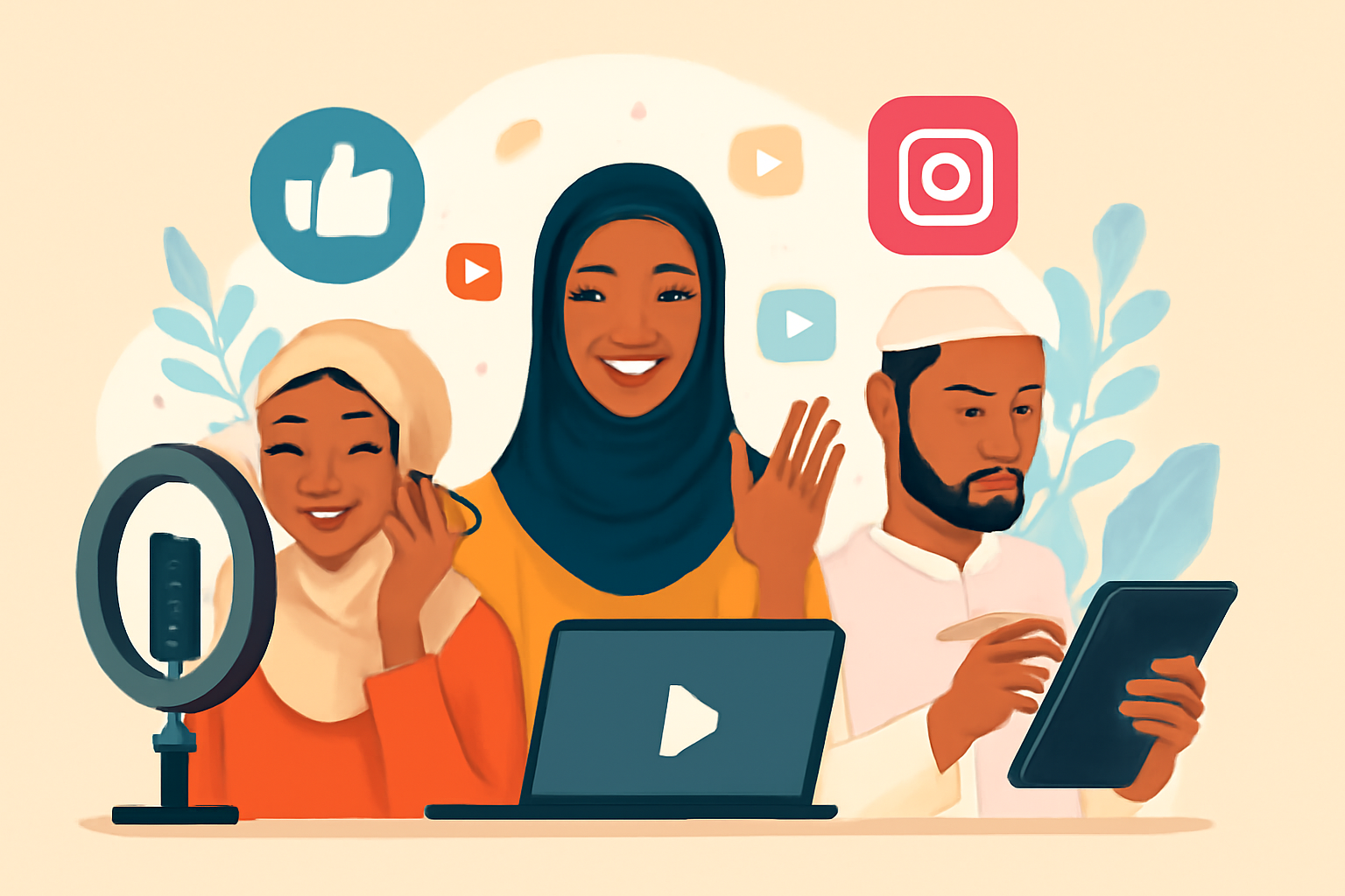 Inspiration pur: Muslimische Influencer im Portrait