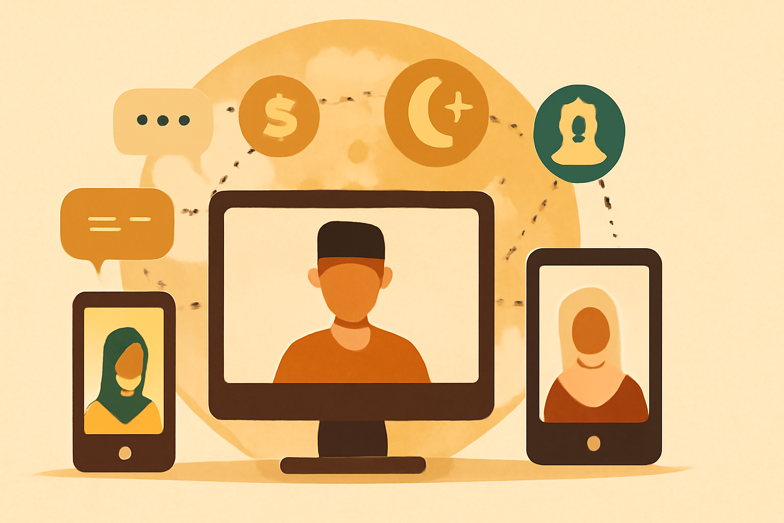 Online Vernetzung: Muslimische Communitys im Fokus